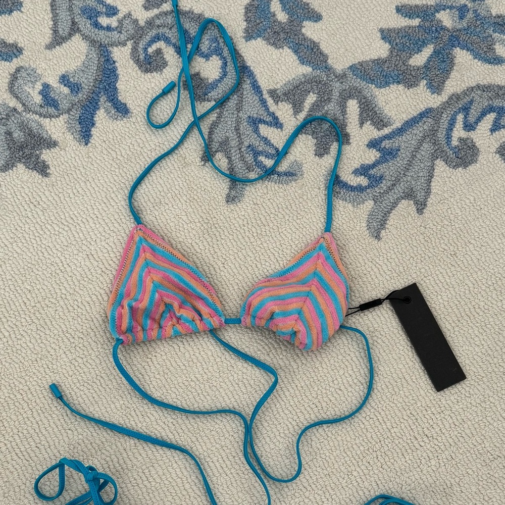 TRIANGL Vinca-sherbet stripe Top Only